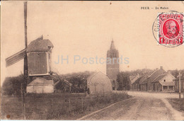Peer - De Molen - Windmill - Old Postcard - 1931 - Belgium - Used - Peer
