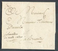 LAC De DOLHAIN Le 11 Mars 1780 + Manuscrit '½' Et 'échantillons De Nulle Valeur' Vers Bruxelles Port '6'. - 16441 - 1714-1794 (Pays-Bas Autrichiens)