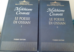 Le Poesie Di Ossian (2 Vol.) Di Melchiorre Cesarotti - Poesía