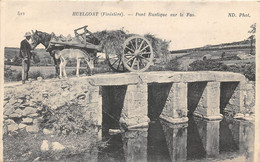 29-HUELGOAT- PONT RUSTIQUE SUR LE FAO - Huelgoat