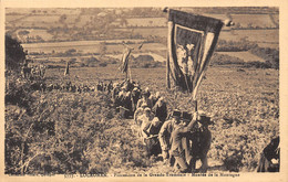 29-LOCRONAN- PROCESSION DE LA GRANDE-TROMENIE, MONTEE DE LA MONTAGNE . - Locronan