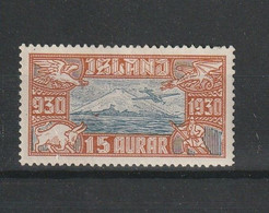 1930 PARLIAMENT 15 AUR MH* - Airmail