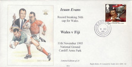 Rugby - Grande Bretagne  1995 Cardiff Jour De Match Wales - Fidji - Rugby