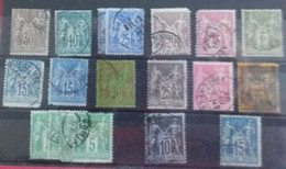 Lot N° 142 Comprenant Des Timbres De France De 2éme Choix Entre Le N° 67 Et Le 103. Voir La Photo. Petit Prix. - Collections (without Album)