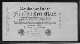 Allemagne - 500 Mark - Pick N°74b - TTB - Other & Unclassified