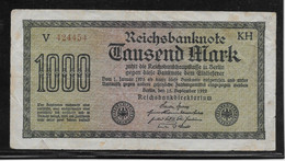 Allemagne - 1000 Mark - Pick N°76c - TB - Other & Unclassified