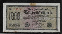 Allemagne - 1000 Mark - Pick N°76e - TB - Other & Unclassified