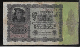 Allemagne - 50000 Mark - Pick N°80 - TB - Other & Unclassified