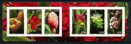 POLYNESIE 2012 Carnet N° C984 ** ( 984/989 ) Neuf MNH Superbe Flore Fleurs Orchidées Gingembre à Abeilles Safran Flowers - Unused Stamps