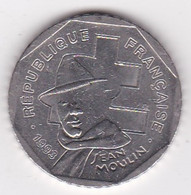 2 Francs Jean Moulin 1993, En Nickel - Gedenkmünzen