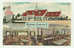 HOWARD JOHNSON'S - WOODBRIDGE NEW JARSEY  - NV FP - Altri & Non Classificati