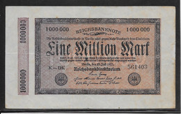 Allemagne - 1 Million Mark - Pick N°93 - TTB - Sonstige & Ohne Zuordnung