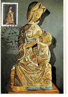 Delcampe - CARTE MAXIMUM HONGRIE  1981 NOËL - Maximumkarten (MC)