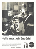 PUB    " COCA COLA  "  1960  ( 17 ) - Affiches Publicitaires