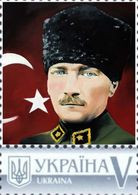 Ukraine 2019, Turkey History, Mustafa Kemal Atatürk, 1v - Ucrania