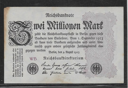 Allemagne - 2 Millionen Mark - Pick N°104c - TB - Other & Unclassified