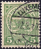 Luxembourg 1907 - Mi 87 - YT 92 ( Coat Of Arms ) - 1907-24 Abzeichen