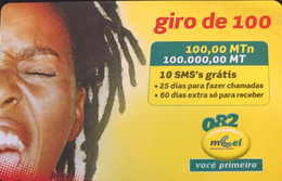 MOZAMBIQUE  -  Prepaid  - Jeune Homme -  100.000,00 MT - Moçambique