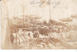 CPA Old Pc  China Hong Kong Port Photo - Chine (Hong Kong)