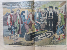 Revue "LE PELERIN" 1912 Guerre Balkans Turc Turquie Nazim-Pacha Serbe Enterrement Caricature David / Goliath (4 Scans) - 1900 - 1949