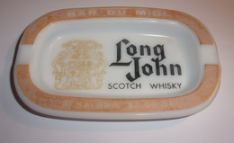 Cendrier Long John Scotch Whisky / Bar Du Midi A Salbris - Sonstige & Ohne Zuordnung