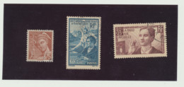 N° 416a/417/418 - Used Stamps