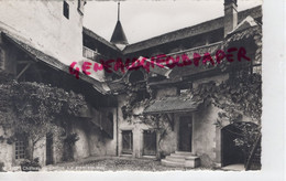 SUISSE - CHATEAU DE CHILLON -LA PREMIERE COUR - CARTE PHOTO BERINGER & PAMPALUCHI ZURICH - VAUD - Premier