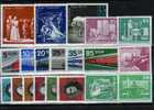 Jahrgang 1973 DDR 1815/9-1901/6 ** 51€ Michelangelo Messe Bis Hechtes Geheiß 35 Ausgaben Topics Sets Bf GDR Germany - Collections (without Album)