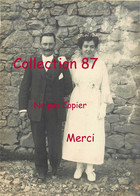 87 ☺♣♣ RILHAC RANCON - CASSEPIERRE < MARIAGE De François GAUDY Né 1891 à Montignac Et Marie DHIVERT - Rilhac Rancon