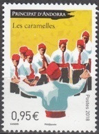 Andorre Français 2018 Chansons Les Caramelles Neuf ** - Nuovi