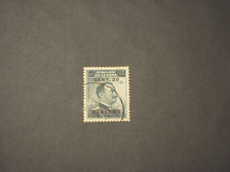 EGEO - NISIRO - 1916 RE  20 Su 15 - TIMBRATI/USED - Egée (Nisiro)