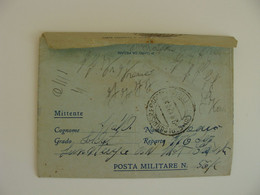 POSTA MILITARE  56/C   A BARI  Biglietto Postale Per Le Forze Armate - Marcophilia (Zeppelin)