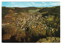 Schramberg Die Fünftälerstadt Im Schwarzwald - Blick Vom Schlossberg Auf Die Stadt - Schramberg