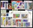 1990 TURKEY YEAR COMPLETE SET ALL MNH ** - Annate Complete