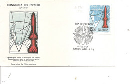 Espace ( FDC D'Argentine De 1965 à Voir) - Zuid-Amerika