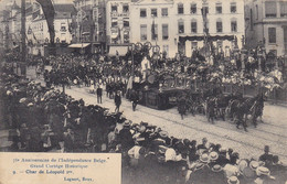 Brussel, Bruxelles, 75e Anniversaire De L'indépendance Belge, Grand Cortège Historique (PK73467) - Feesten En Evenementen