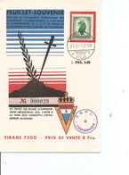 Luxembourg ( Carte Commémorative De 1945 à Voir) - Commemoration Cards