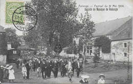 RODANGE ..-- Société De Musique . AUBANGE Le FESTIVAL Du 31 MAI 1908 . 1909 Vers REIMS . - Rodange