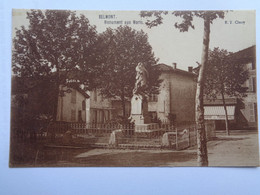 64-19-14.          BELMONT    Monument Aux Morts   ( Brunâtre ) - Belmont De La Loire