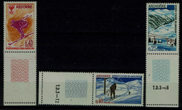 ANDORA FRENCH 1968 WINTER OLYMPICS GAMES GRENOBLE MI No 195-6, 207 MNH VF!! - Winter 1968: Grenoble