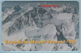 SLOVAKIA / Phonecard Telecom / Phone Card. Mountaineering. Mount Everest ' 98. 01/98 - Eslovaquia