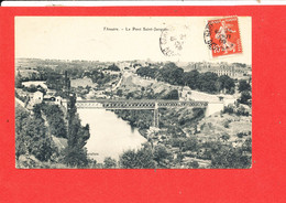 79 THOUARS Cpa Le Pont Saint Jacques - Thouars