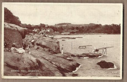 CPA ECOSSE - ABERDOUR - Bathing Pool - TB PLAN TB ANIMATION Baigneurs Au Bord De L'eau + Vue Habitations Derrière - Fife