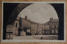 81 : Valence-d'Albi - La Place Du Coq - (n°18980) - Valence D'Albigeois