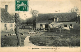 Fresnes * Domaine De Vildy * Ferme * Le Chargement Des Tonneaux * Attelage - Fresnes