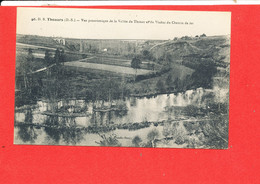 79 THOUARS Cpa Vue Panoramique            40 DB - Thouars