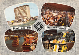 Halles De Paris - RUNGIS - La Tour Administrative - Le Pavillon De La Marée - Les Fruits Et Légumes- Pavillon Des Fleurs - Rungis