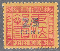 INDO CHINA   SCOTT NO J58    MNH   YEAR  1931 - Segnatasse