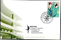 ONU New-York 2016 - Show Card WESTPEX 29 April To 1 May 2016 Burlingame CA - Cartoline Maximum