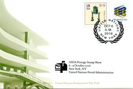 ONU New-York 2016 - Show Card NY ASDA 6-9 October 2016 - Maximum Cards